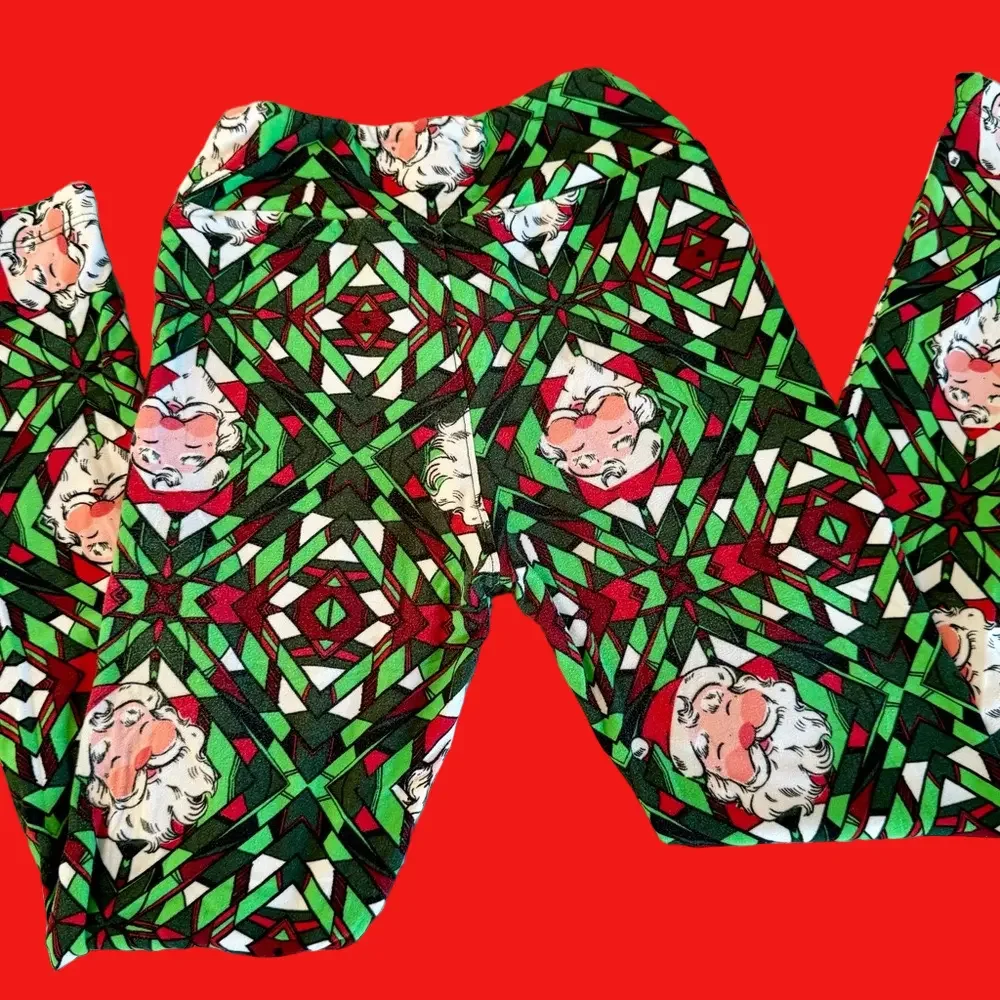 🎅 LuLaRoe Santa tween leggings soft and comfy